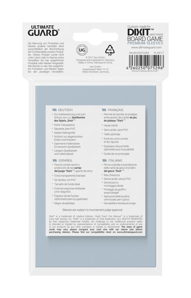 Ultimate Guard Premium Soft Sleeves für Brettspielkarten Dixit? (90)